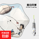 全自動(dòng)節節收防回彈兒童雨傘小學(xué)生男童晴雨傘折疊傘太陽(yáng)傘防曬 自動(dòng)節節收晴雨傘-春日風(fēng)箏 6骨