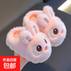 兒童棉拖鞋女秋冬季室內防滑家用保暖男女童可愛(ài)包跟毛絨寶寶棉鞋 粉色拖鞋 36-37  碼(適合35/36腳穿)