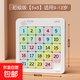 磁力數字華容道小學(xué)生滑動(dòng)拼圖益智玩具兒童三國版磁性數獨九宮格 數字華容道5*5（紙盒裝）