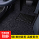 汽車絲圈腳墊大眾速騰朗逸邁騰寶來POLO帕薩特桑塔納途觀l腳墊 單主駕駛【黑色】 速騰 2012-2018