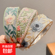 民族風(fēng)刺繡寬邊發(fā)箍女洗臉壓發(fā)頭箍前額劉海碎發(fā)發(fā)卡頭飾兒童新款 黃粉+粉色+藍色