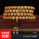 綠檀木桶珠佛珠竹節珠8mm念珠手鏈文玩多圈108顆手串男女款毛衣鏈 精品老型珠0.8cm*108顆