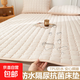 家用臥室防水隔尿床墊防滑可折疊床褥全包床護墊2025新款四季通用 防水款原棉大豆床墊-卡其 180*200cm