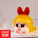 夜光萌?？蓯?ài)蝴蝶結小哭包萌粒立體樹(shù)脂小公仔仔盲盒玩具小擺件 1個(gè)裝蝴蝶結哭包-黃色