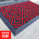 商用三合一地墊門(mén)口室外腳墊戶(hù)外入戶(hù)門(mén)墊地毯門(mén)前酒店防水防滑墊 三刷灰塊紅刷（送安裝錘子） 90*210cm