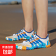 新款戶外男女沙灘鞋防滑速干游泳情侶款溯溪鞋沖浪潛水漂流親子款 白色 41（偏大一碼，腳胖寬正常拍）