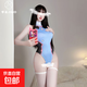 電競AI女友制服戰袍丁字褲二次元可愛(ài)情趣套裝男女夫妻房事神器 連體衣 均碼