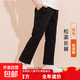 兒童褲子男童女童2025春款休閑校服直筒褲校服西褲 黑色 150