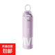316不銹鋼情侶保溫杯男女簡(jiǎn)約網(wǎng)紅杯子大容量便攜明星彈跳杯 紫色 500ml