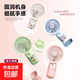 桌面小風(fēng)扇家用學(xué)生宿舍臺(tái)面小風(fēng)扇辦公室桌面小風(fēng)扇 對(duì)流換氣迷你電風(fēng)扇 手持充電風(fēng)扇|三擋強(qiáng)風(fēng)|支架底座|布布升級(jí)款