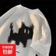 夏季短袖T恤男寬松潮牌港風(fēng)高街印花上衣體恤重磅情侶五分半袖 汐網(wǎng)批B1243白色 薄款 M 【80-100斤】