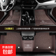 奔馳E300L C260L C200LA200L GLC300L E260LGLA EQ全包圍汽車(chē)腳墊 咖色+咖色絲圈雙層-車(chē)標 下單留言車(chē)型年款