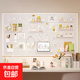 洞洞板置物架墻上收納學(xué)習(xí)宿舍墻面造型金屬?zèng)_孔板展示架 【加厚款】60×40cm默認(rèn)白色