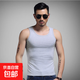 【萬(wàn)人團】新款圓領(lǐng)男士莫代爾背心夏季冰絲透氣健身緊身跨欄無(wú)袖 灰色-滌綸背心 2XL