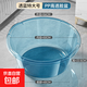 洗澡盆家用特大號洗臉盆加厚寶寶嬰幼兒塑料浴盆洗被子洗衣洗腳盆 56CM升級高透藍【加大加深】 無(wú)規格