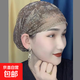 夏季薄款包頭帽燙鉆繡花媽媽帽時尚遮發(fā)套頭帽堆堆帽民族紗巾帽 咖啡色 均碼【有松緊】