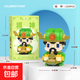 天官財神爺擺件小神仙文曲星顆粒積木兒童益智玩具新品禮物 迷你福神 235PCS