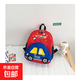 小汽車(chē)書(shū)包幼兒園男童1-6歲寶寶背包可愛(ài)戶(hù)外兒童雙肩包休閑旅游 小號紅色