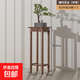 花架子客廳簡(jiǎn)約現代落地式綠蘿花卉擺件盆景架室內楠竹花架置物架 【升級加厚】-中號花臺