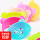 手工皂皂托皂盒彩色卡通小熊塑料香皂肥皂托創(chuàng)意衛(wèi)浴皂托皂架 簡易皂盒3個(gè)