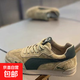 男鞋2025夏季新款阿甘鞋板鞋輕便軟底運動(dòng)休閑德訓鞋子男 綠色 42