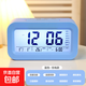 鬧鐘學(xué)生用兒童桌面小時(shí)鐘電子鬧鈴男孩女孩專用起床神器強(qiáng)力叫醒 藍(lán)色【USB充電款】智能語(yǔ)音報(bào)時(shí)