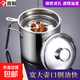 不銹鋼油壺過(guò)濾家用廚房油瓶?jì)τ蜑V油神器豬油渣儲油罐帶蓋加厚 純鋼柄【高檔推薦】 大號1600ml
