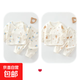 2套裝新生兒嬰兒衣服0-3個(gè)月寶寶分體兩件套裝純棉 A類(lèi)兩用襠春秋 奶瓶+樹(shù)葉熊 52 （0-1個(gè)月/5-9斤）