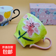 手繪創(chuàng  )意早餐杯陶瓷杯家用馬克杯大容量水杯麥片杯牛奶杯 風(fēng)和日麗手繪杯 1個(gè)裝
