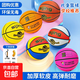 兒童5號(hào)籃球幼兒園小學(xué)生5號(hào)寶寶皮球3-4-7號(hào)小孩專用五號(hào)藍(lán)球 3號(hào)寶寶用球-紅黃藍(lán)(1-3歲推薦)