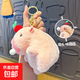 卡通毛絨吐泡泡響笛卡皮巴拉包包掛件可愛(ài)水豚玩具鑰匙扣掛飾 卡皮巴拉響笛吐泡泡【粉色】