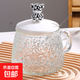 【采銷(xiāo)優(yōu)選】爆款卡通小熊玻璃杯帶把手早餐學(xué)生燕麥咖啡飲料杯 小熊馬克杯400ml一只