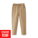 兒童純棉校服直筒長(cháng)褲中大童卡其色西褲小學(xué)生校褲春秋款休閑褲子 039深卡其 130 身高130CM 50斤左右