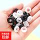 鏡腿硅膠防滑耳套防掉防脫落神器固定配件太陽(yáng)鏡近視鏡耳后鏡腿托 圓圈硅膠黑色 柔軟硅膠-防滑套【8對】