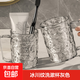 【京東物流】冰川紋漱口杯水晶塑料旅游杯輕奢家用壁掛杯牙刷杯 灰色冰川紋【壹個(gè)裝】 冰川紋