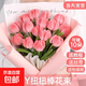 母親節(jié)禮物郁金香花束扭扭棒diy材料包手工花束情侶情人節(jié)女神節(jié)禮物手工扭編織毛根郁金香花朵 【郁金香花10朵】材料包
