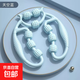 瘦腿神器腿部按摩器九球瘦大腿環(huán)形夾腿器瑜伽小腿肌肉放松滾軸 【豪華9輪】-天空藍