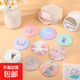 卡通化妝鏡便攜小鏡子隨身鏡口袋鏡迷你小號超薄學(xué)生圓形鏡子攜帶 【3個(gè)】隨身化妝鏡【圖案隨機】