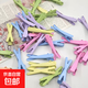 4.2cm糖果簡(jiǎn)約少女交叉鴨嘴夾手工diy側(cè)邊劉海金屬發(fā)夾子頭飾發(fā)卡 混發(fā) 5個(gè)