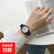 手表男女款學(xué)生高顏值ins風(fēng)時(shí)尚潮流休閑大氣黑白情侶一對極簡(jiǎn)風(fēng) 特惠款