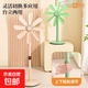 駱駝電風(fēng)扇家用落地扇電扇八葉強風(fēng)靜音制冷大風(fēng)量學(xué)生宿舍辦公室小型立式風(fēng)扇 升級強風(fēng)八葉落地扇【奶油白】 標配 1.3米電線(xiàn)