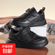 廠(chǎng)家直營(yíng)新款小白鞋2025男童運動(dòng)鞋軟底輕便百搭女童休閑時(shí)尚童鞋 790-黑色 皮面 790 40