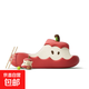 網(wǎng)紅蘋果EVA拖鞋女夏2025新品INS風可愛居家情侶厚底可外穿拖鞋 紅蘋果 38-39