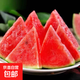 山東正宗頭茬2k手剝皮小西瓜薄皮新鮮冰激凌小糖丸超甜手撕小吊瓜 凈重1.5-2斤 手撕小西瓜