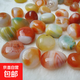 南京雨花石原石天然清倉(cāng)鵝卵石石頭花盆魚缸裝飾彩石頭彩色小石子 2-3厘米圓形（1斤30到40顆）