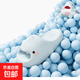 【明星同款】高顏值2代萌鯊魚厚底增高防滑戶外多巴胺拖鞋拖鞋女 藍(lán)色 38-39