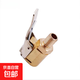 車(chē)載充氣泵美式螺紋氣嘴轉接頭汽車(chē)打氣泵配件快速轉換頭夾式氣嘴 1個(gè)車(chē)載充氣泵接頭