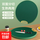 抗菌防霉可立耐用菜板廚房切菜板家用加厚柔韌砧板案板切水果粘板 墨綠色 圓形 35cm 0.7cm