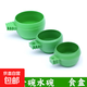 鳥(niǎo)用食碗砂杯食杯食罐內掛食盒小飲水器繡眼百靈玉鳥(niǎo)畫(huà)眉鸚鵡 通用鳥(niǎo)食槽-大號款-2個(gè)