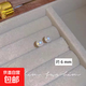 「人氣款」大顆正圓強光施家仿珍珠耳釘氣質(zhì)復古個(gè)性百搭耳環(huán) 6mm珍珠耳釘【1對裝】
